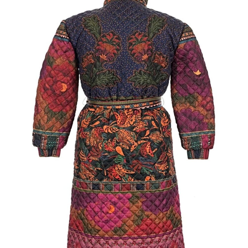 Farm Rio Mixed Patchwork Reversible Diamond Quilt… - image 4